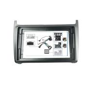 Dashboard Radio Frame Car Radio Fascias Frame/Fit For Volkswagen VW Polo 2011-2018 9 inch Stereo Panel Wiring Harness Power Cable Adapter Canbus Decoder(Frame Cable Canbus-3)