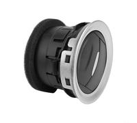 Dashboard Side Air Vent Grill Trim for Ford Fiesta 2017, ABS Plastic Interior AC Outlet Cover with Electroplating Finish, OEM C1BBA018B09AA