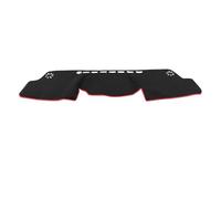 Dashboard Sun Shade For Toyota For Prius V Plus Alpha For Hybrid 2012-2019 Car Dashboard Cover Sun Shade Pad Heat Resistant(A Red Side RHD)
