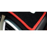 Dashboard Sun Shade Protect Carpet Car LHD RHD Dashmat Carpet Cape Inner Dashboard Cover For Toyota For Vitz For Yaris For Platz 1999 2000 2001 2002 2003 2004 2005(Red LHD)