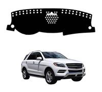Dashboard Sunshade Mat for Benz ML 2012-2015 LHD, Dashmat Cover Pad Sunshade Carpet Avoid Light Interior Accessories