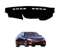 Dashboard Sunshade Mat for Benz S-Class W2212006-2013 RHD, Dashmat Cover Pad Sunshade Carpet Avoid Light Interior Accessories