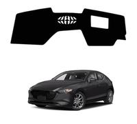 Dashboard Sunshade Mat for Mazda3 2019-2020 RHD, Dashmat Cover Pad Sunshade Carpet Avoid Light Interior Accessories