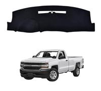 Dashboard Sunshade Mat for Silverado 2014-2018 LHD, Dashmat Cover Pad Sunshade Carpet Avoid Light Interior Accessories