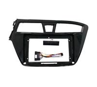 Dashboard trim frame Car 9 Inch Radio Fascia MP5 Player Panel Casing Frame 2 Din For Hyundai I20 2015-2017 KMAGE(Frame-Cable-LHD)