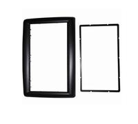 Dashboard trim frame Car Double 2 Din Radio Fascia Frame Bezel Stereo Panel For Renault For Megane 2 II 2002-2009(178X100mm)