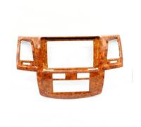 Dashboard trim frame Car Frame Fascia Adapter 9 Inch Radio Dash Fitting Panel For Toyota For Fortuner For Hilux For Vigo 2007-2015 KMAGE(Wooden AT Frame)
