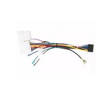 Dashboard trim frame Car Radio 2 Din Panel Fascia Dash Frame 9 Inch For MITSUBISHI For Pajero Sport L200 For Triton 2008-2016 KMAGE(Cable)