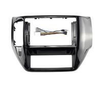 Dashboard trim frame Car Radio Fascia Dash Panel Player Audio Stereo Frame 9 Inch For Nissan For Patrol V5 Y61 2004-2012(Frame Cable LHD)