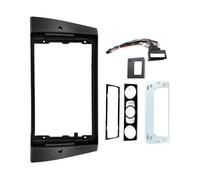 Dashboard trim frame Car Radio Frame Fascia Dashboard Mount 2 Din 9 Inch For 3 Series E90 E91 E92 E93 2006-2011