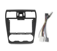 Dashboard trim frame Car Radio Frame Stereo Dash Panel Fascia Center Console Holder For SUBARU For Impreza/XV 2011-2016(Fascia and cable)