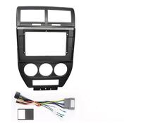 Dashboard trim frame For DODGE For CALIBER 2007-2010 10.1 Inch 2din Car Audio Frame Radio Fascia Gps Navigation Fascia Panel(A Canbus)