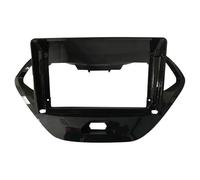 Dashboard trim frame For FORD For FIGO For ASPIRE 2019 9 INCH Car Audio Frame GPS Navigation Fascia Panel KMAGE(Frame-black)