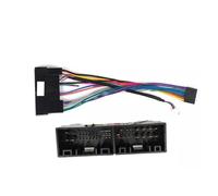 Dashboard trim frame For HYUNDAI For Tucson 2015 2016 2017 9Inch Car Radio Fascias GPS MP5 Stereo Player 2 Din Head Unit Panel(Power cord)