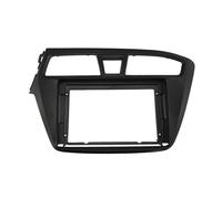Dashboard trim frame For Hyundai I20 2014 2015 2016 2017 2018 2 Din Head Unit Car Radio Frame Stereo Dash Fascia Trim Bezel(LHD)