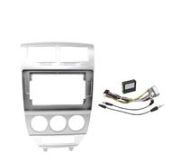 Dashboard trim frame For Jeep For Compass 1 MK For Patriot 2006-2010 10 Inch Car Audio Frame Fascia Adapter Radio Dash(1)