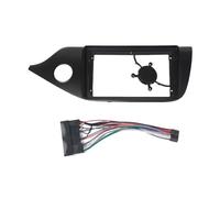 Dashboard trim frame For KIA For Ceed 2012-2018 LHD Car GPS Navigation Stereo Radio Fascias Panel Frame Fit 2Din 9 Inch KMAGE