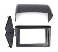 Dashboard trim frame For Mitsubishi For Pajero For Montero V31 For Cheetah For Kingbox 2 Din 9 Inch Panel Stereo Frame Plate Adapter