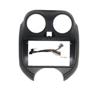 Dashboard trim frame For Nissan For March 2010 Dash Fitting Panel Car Radio Frame 9 Inch Fascia Adapter KMAGE(Frame Cable)
