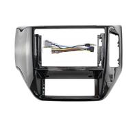 Dashboard trim frame For Nissan For Patrol V5 Y61 2004-2012 9 Inch Car Radio Fascia Dash Panel Player Audio Stereo Frame(Frame Cable RHD)