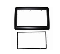 Dashboard trim frame For Renault For Megane 2 II 2002-2009 Double 2 Din Radio Fascia Frame Bezel Stereo Panel(173X98mm)