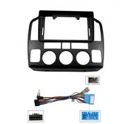 Dashboard trim frame For Suzuki For Grand Vitara 1998-2006 9 Inch Car Fascia Radio Panel Dash Install Facia Console Bezel(Frame Cable)