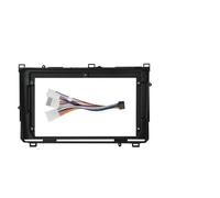 Dashboard trim frame For Toyota For Corolla 11 For Auris E180 2017 2018 9 Inch Car Radio Stereo MP5 GPS Player Casing Frame 2 Din(Frame an cord)