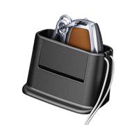 Dashboard Utility Organizer - Car Armrest Storage Box, Adhesive Console Case, Portable Key Holder | Interior Automotive Supplies for SUV Sedan Truck Pickup Scooter Cup Holder Phone Parking Gear