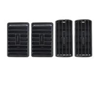 Dashboard Vent Grille Cover Dashboard Air Conditioner Vent Outlet Panel AC Grille Fit For Jeep Cherokee XJ Wrangler TJ 5FS10LAZAB 5DP55TAZ Interior Dash Air Vent Cover(4pcs)
