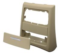 Dashboard Vent Trim For BMW 3 Series E90 E91 2005-2012 Upgraded Rear Air Conditioning AC Vent Grille Outer Frame Ashtray Cover Trim(Beige D)