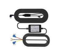 Dashcam Hardwire Kit, Mirror Dash Cam with Type-C Port Hardwire Kit for Dash Cam Front and Rear 12-24V to 5V/3A Low Voltage Protection 24 Hour Parking Monitor Time-Lapse Recording