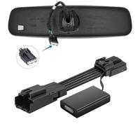 Dashcam Power Adapter Custom for Ford 5 Pin (Model B) for Mustang Mache Explorer Edge Expedition and More,GPS Radar Mirror Camera Dash Cam Adapter Cable,Connect Auto-Dimming Connector(Hidden)