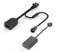 DashCam Power Adapter for Hyundai, Kia & Genesis with 12-Pin Lane Keeping | Assist Port (Model B)- Hidden Cable Kit for GPS Radar Mirror Camera, Plug & Play,Connector Located on the Front of the Module