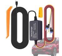 dashcams Cable Adapter - Multi-Purpose Dashcams Chargers Cords, Battery Adapters Cables | Car Charger Cord for Driving Recorder, Compatible Cameras, Charging Accessory for Vehicle Electronics