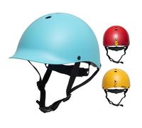 Dashel Eco Kids Bike Helmet - Safety Certified CE EN1078, Made in UK - Adjustable Fit with Recycled Ghostnet Light Loop - Cycling, Scooter and Skate Helmet for Children Age 5-8 Years (Turquoise, XS)