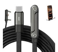 DASHENGKUI 2 In 1 Invisible Holder Charger Cable For Type C Phones Tablets 240w Usb C Cable Hands Free