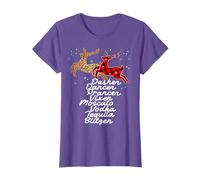 Dasher Dancer Prancer Vixen Moscato Vodka Tequila Blitzen T-Shirt