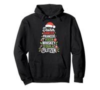 Dasher Dancer Prancer Vixen Whiskey Tequila Blitzen Pullover Hoodie