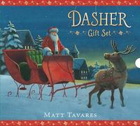 Dasher Gift Set: Two bestselling Christmas picture books with press-out ornaments in a special slipcase