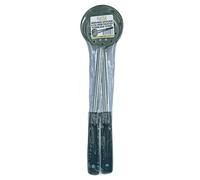 DASHER'S SPICE & BEANS Stainless Steel Portion Control Serving Spoon - Pack of 2 (6 oz. Perforated)