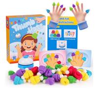 dashfor Montessori Toys for 2-5 Year Old Kids, Educational Toys for Boys Girls Age 3 4 5 6, Matching Game Fine Motor and Sensory Toys for 3 Year Old Kids Gifts