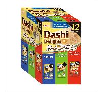 Dashi Delights Delicate Flakes Tuna Variety Wet Cat Food - 12 x 40g