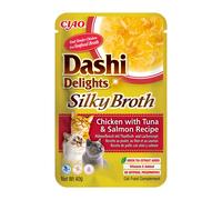 Dashi Delights Silky Broth Chicken with Tuna and Salmon Recipe - 40g