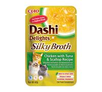 Dashi Delights Silky Broth Chicken with Tuna and Scallop Recipe - 40g
