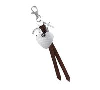 DASHIELL Cowboy Keychain | Vintage Horseshoe Charm Saddle Heart Charm,Leather Saddle with Clip, Key Ring for Equestrian Enthusiasts Horse Lovers
