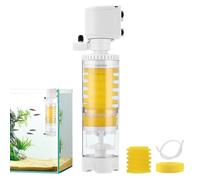 DASHIELL Fish Tank Filter, Aquarium Internal Filter Pump For Small Fish Tank, Silent Internal Aquarium Filter, Adjustable Fish Tank Filter Pump, Submersible Internal Filter For Shrimp Tank