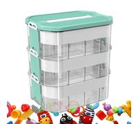 DASHIELL Kids Toy Chest | Toy Chests with A Building Lid, Classification Storage Bin with Handle and Secure Latching Buckles