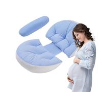 DASHIELL Pregnancy Body Pillow - Belly Support Pregnant Pillow Lumbar Cushion Comfortable - 30 Degrees Maternity Pillow for Pregnants Side Sleepers