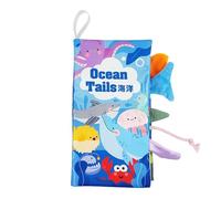 DASHIELL Soft Crinkle Books - Fabric Soft Toddler Cloth Books | Sensory Toys and Activity Books for Boys and Girls 3-18 Months, for Early Education