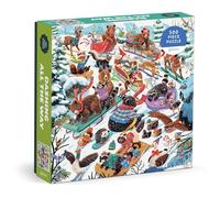 Dashing All The Way 500 Piece Puzzle